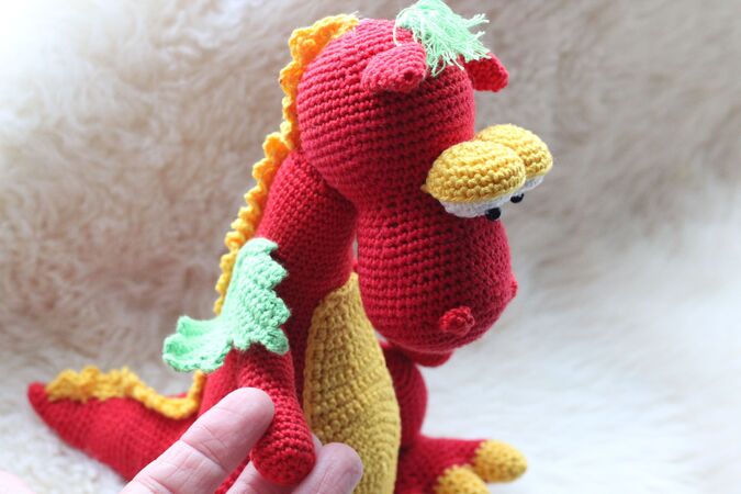 Häkelanleitung für Drache