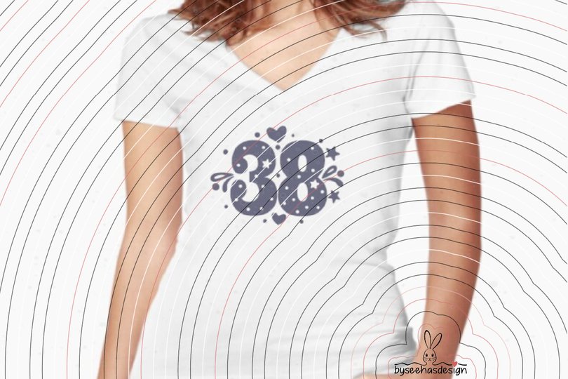 Zahlen 20-40 Plotterdatei SVG