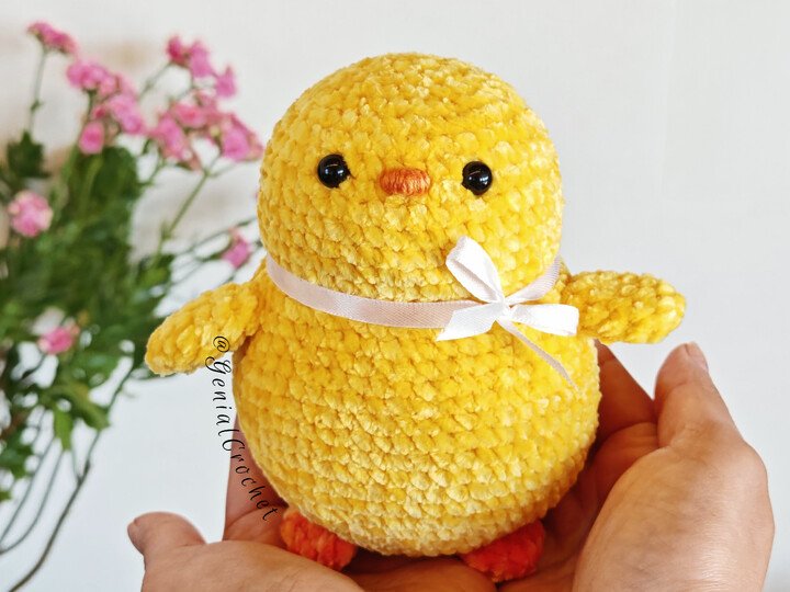 No Sew Crochet Pattern Psyushkin the Chubby Chick