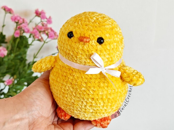 No Sew Crochet Pattern Psyushkin the Chubby Chick