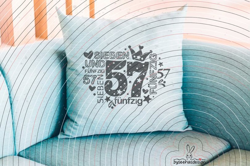 Zahlen 50-70 Plotterdatei SVG