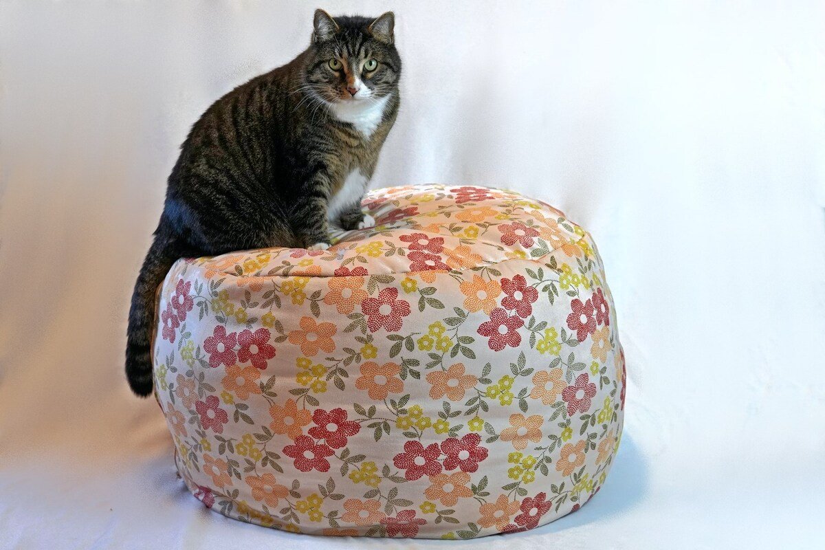 E-Book - Sitzsack Pouf nähen upcycling