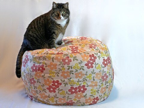 E-Book - Sitzsack Pouf nähen upcycling