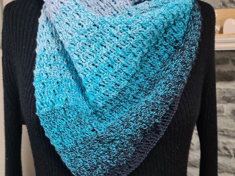 Häkelanleitung Dreiecksuch Semplice, einfaches Muster für Anfänger