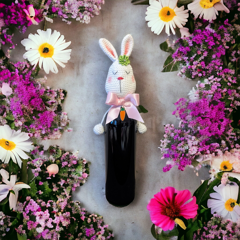 Flaschen Hase Häkelanleitung - Bild 5