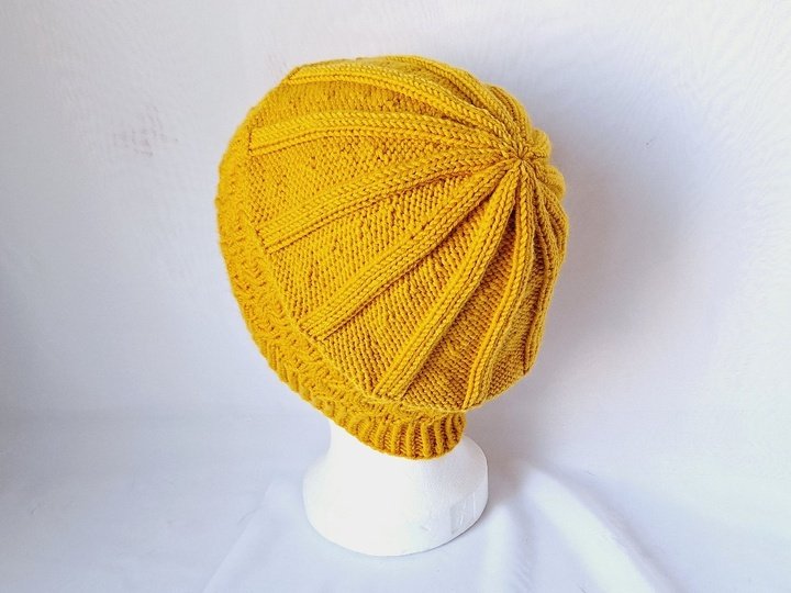 Strickanleitung Mütze mit Zopfmuster, unisex, KU ca. 52 - 56 cm #322