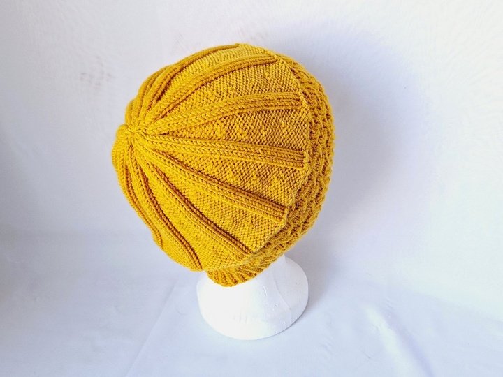 Strickanleitung Mütze mit Zopfmuster, unisex, KU ca. 52 - 56 cm #322