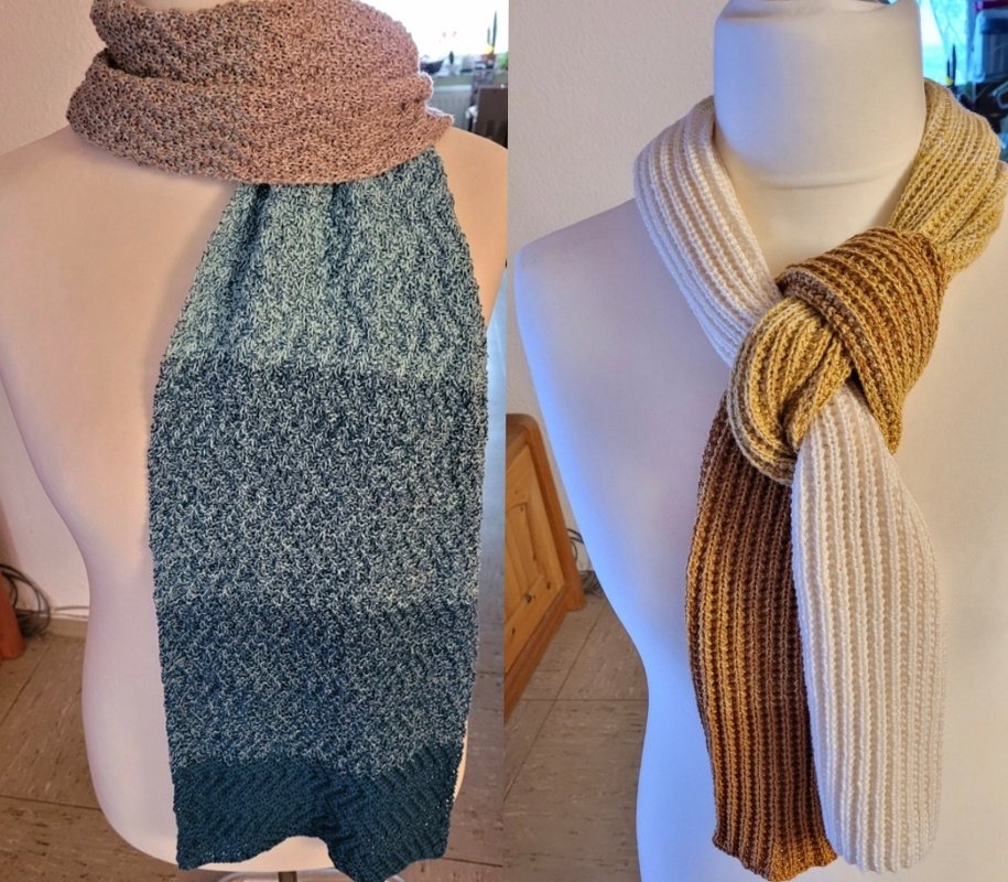 Duo im falschen Patentmuster