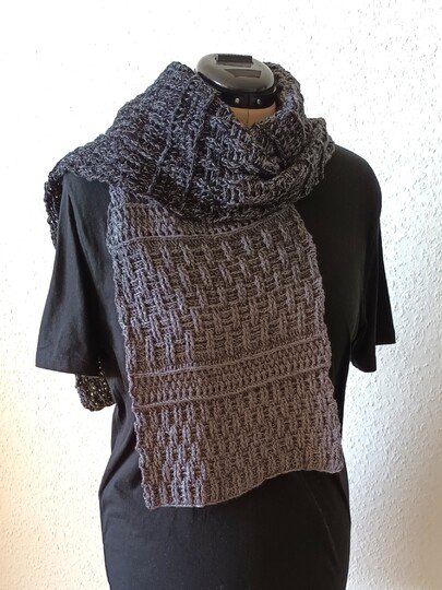 Häkelanleitung für den Schal "Azem"