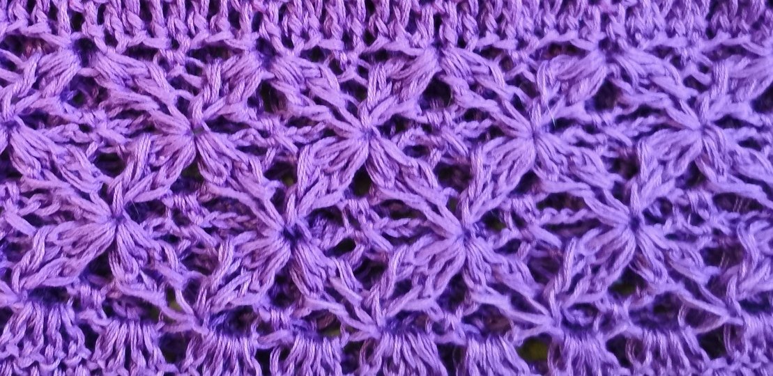 1-Bobbel-Pullover Solouno, Häkelanleitung