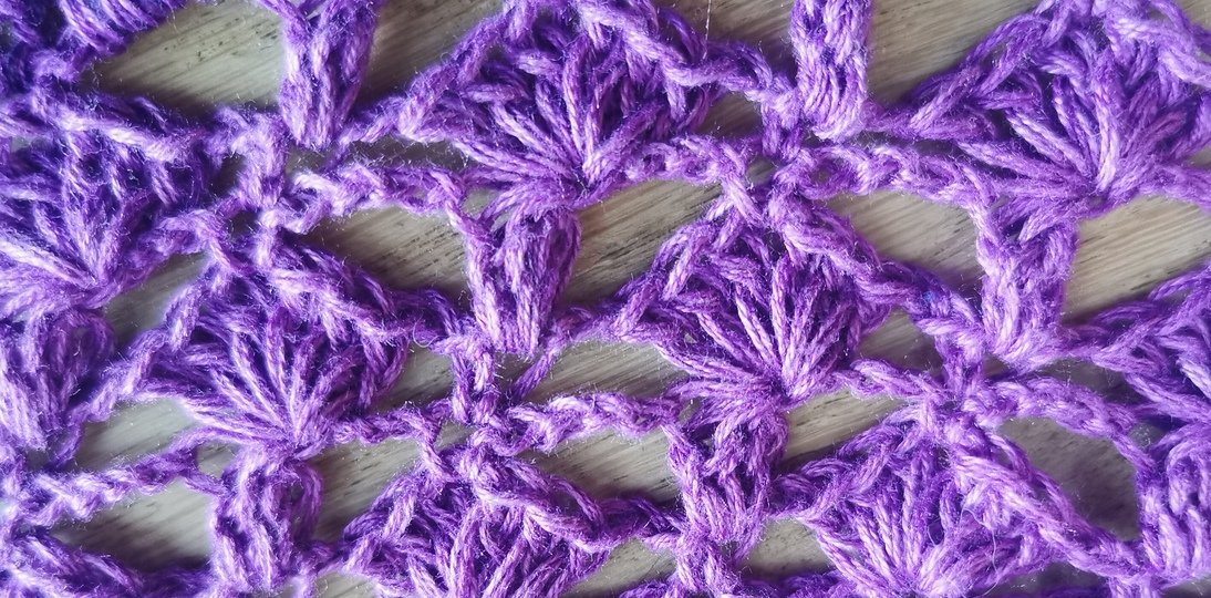 1-Bobbel-Pullover Solouno, Häkelanleitung