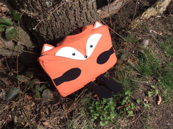 Painting Bag Animals Fox - Image 4