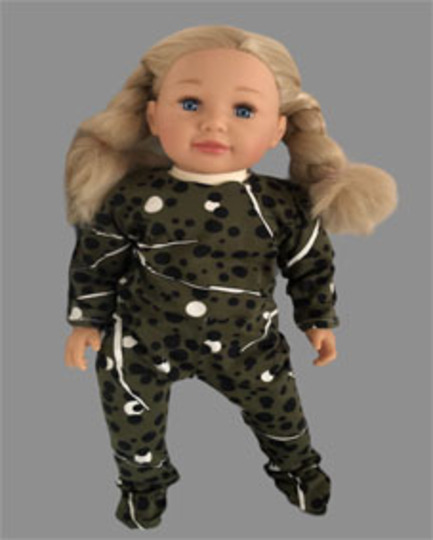 Doll Clothes Bedtime Sally