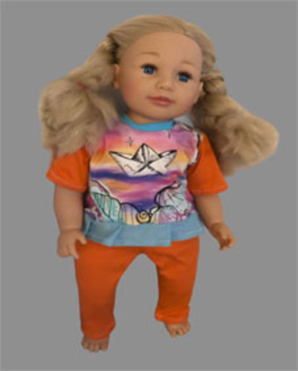 Doll Clothes Bedtime Sally