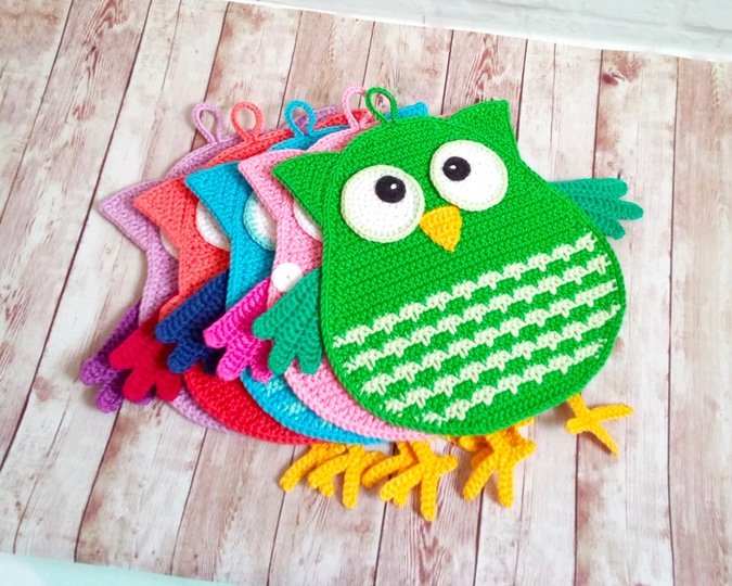 333 Crochet Pattern - 5 Owls in 1 pattern