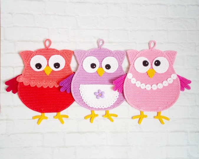333 Crochet Pattern - 5 Owls in 1 pattern