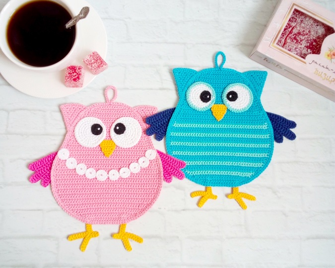 333 Crochet Pattern - 5 Owls in 1 pattern