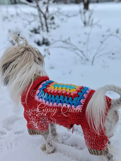 Häkelanleitung Hundepullover Heinrich