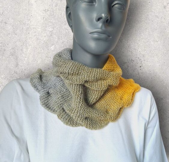 Strickanleitung Halssocke, Neckwarmer, Loop, Schalkragen, Cowl  #323