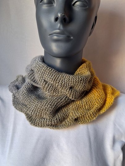 Strickanleitung Halssocke, Neckwarmer, Loop, Schalkragen, Cowl  #323