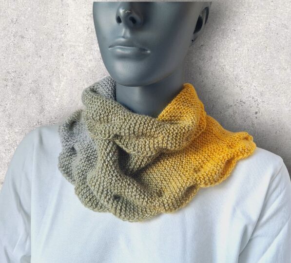 Strickanleitung Halssocke, Neckwarmer, Loop, Schalkragen, Cowl  #323