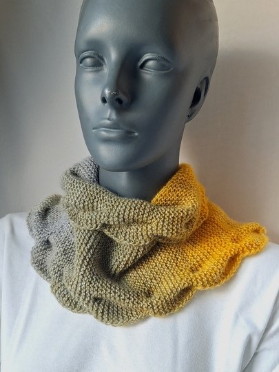 Strickanleitung Halssocke, Neckwarmer, Loop, Schalkragen, Cowl  #323