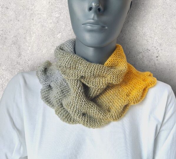 Strickanleitung Halssocke, Neckwarmer, Loop, Schalkragen, Cowl  #323