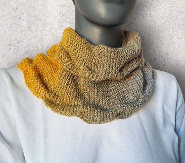 Strickanleitung Halssocke, Neckwarmer, Loop, Schalkragen, Cowl  #323