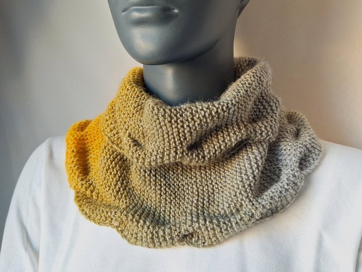 Strickanleitung Halssocke, Neckwarmer, Loop, Schalkragen, Cowl  #323
