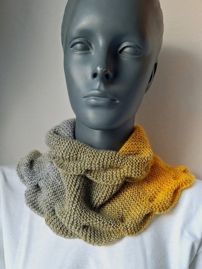 Strickanleitung Halssocke, Neckwarmer, Loop, Schalkragen, Cowl  #323