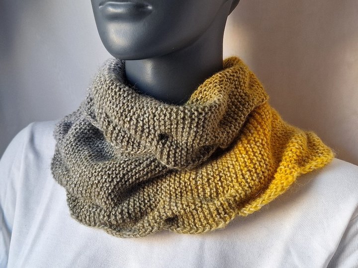 Strickanleitung Halssocke, Neckwarmer, Loop, Schalkragen, Cowl  #323