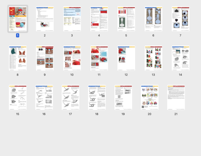 336 Crochet Pattern - Dog small Bag for presents or to put dog things