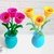 K087 Knitting Pattern - Bunch of Tulip Flower in a vase. Window, home decor