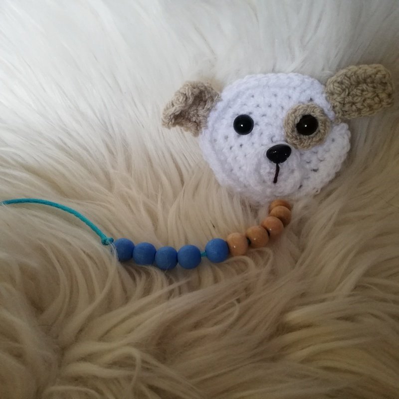 Häkelanleitung Rechenkette Hund - Bild 2