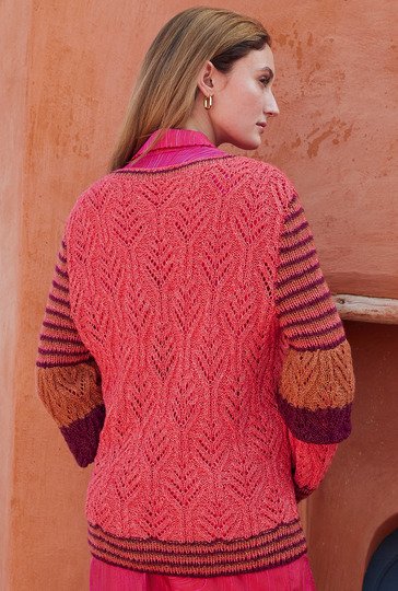 Pulli mit Ajourzopf-Strukturen