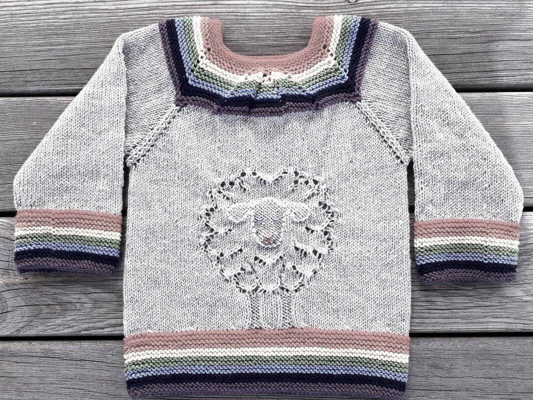 Knitting Pattern Sweater "Sheeple"