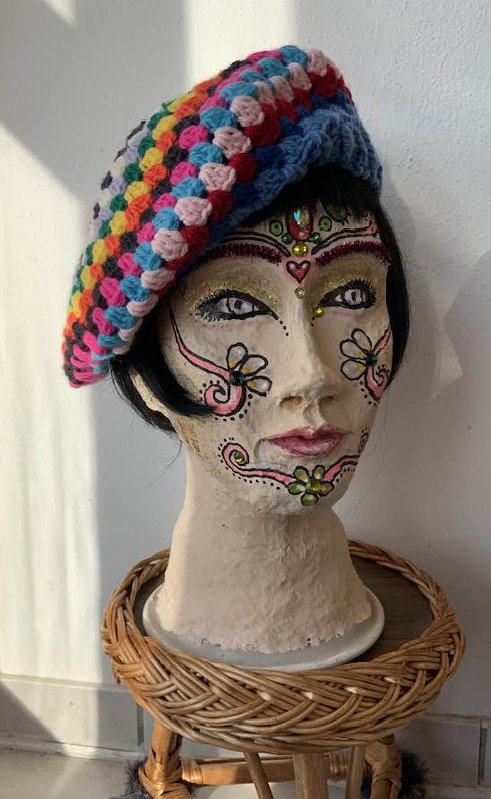 Baskenkappe/Baskenmütze  GRANNY - Bild 9
