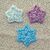 Crochet Star Pattern Easy - two patterns (5-point star and 6-point star)