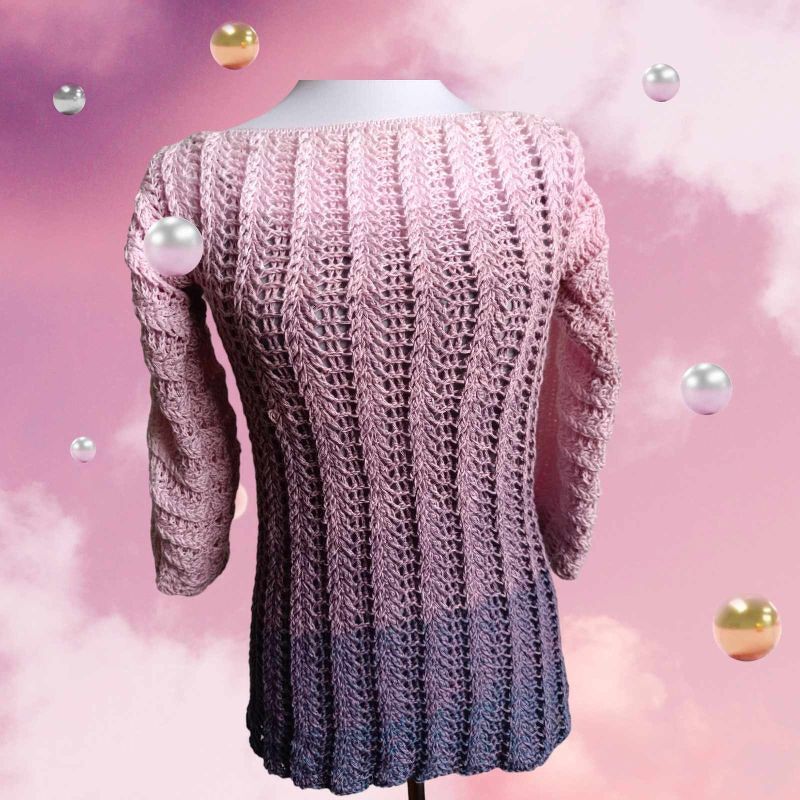 Häkelanleitung 1 Bobbel Pullover Shellby - Bild 5