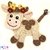 Cow 3d effect crochet applique