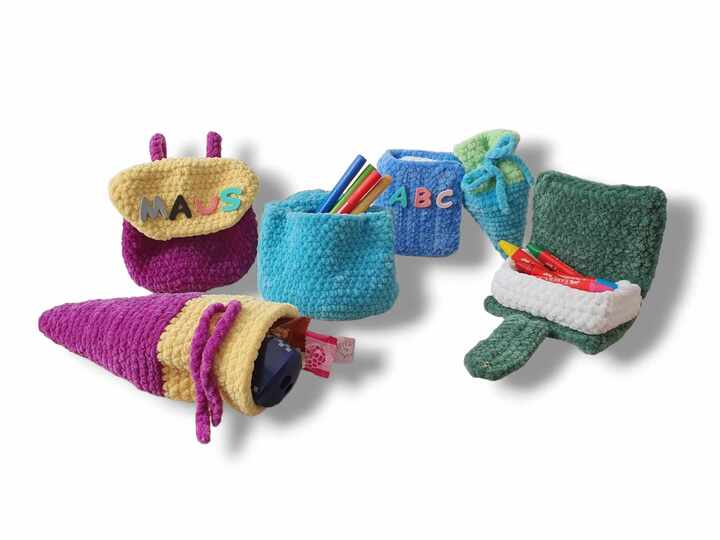 Crochet Pattern School Starter BartholoMouse