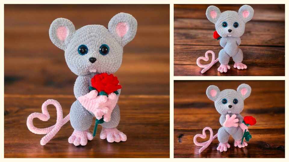 Crochet Pattern School Starter BartholoMouse