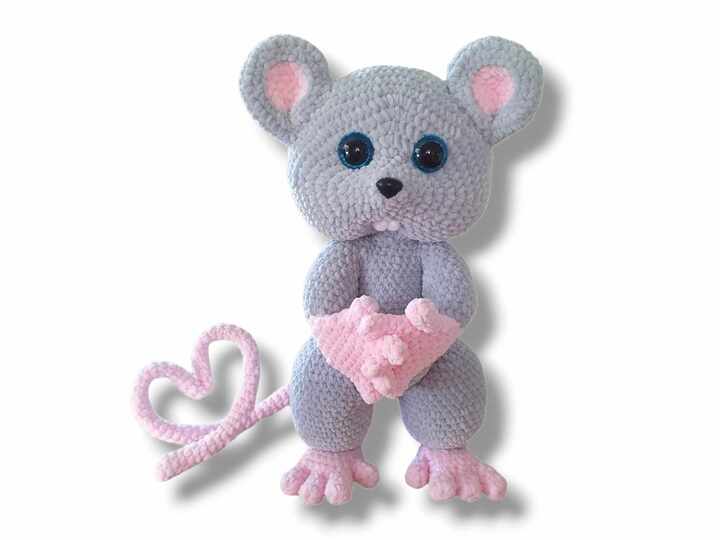 Crochet Pattern School Starter BartholoMouse