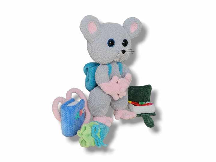 Crochet Pattern School Starter BartholoMouse
