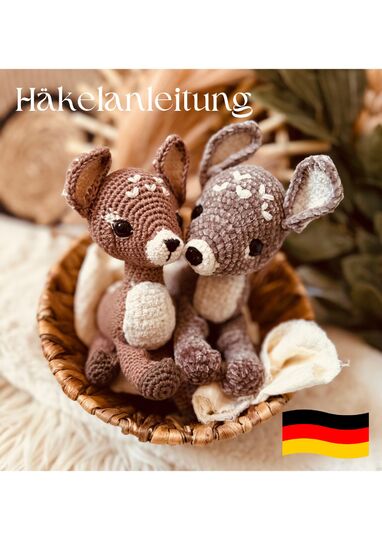 Häkelanleitung PDF Datei Rehkitz Ria Deutsch