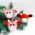 K078 Knitting Pattern Christmas tree baubles or decoration Bull or Cow