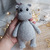 Hippo toys amigurumi pattern. Hippo stuffed animal plushie PDF pattern