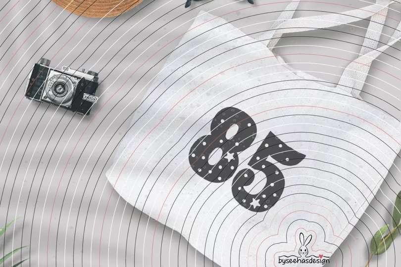 Zahlen 80-100 Plotterdatei SVG