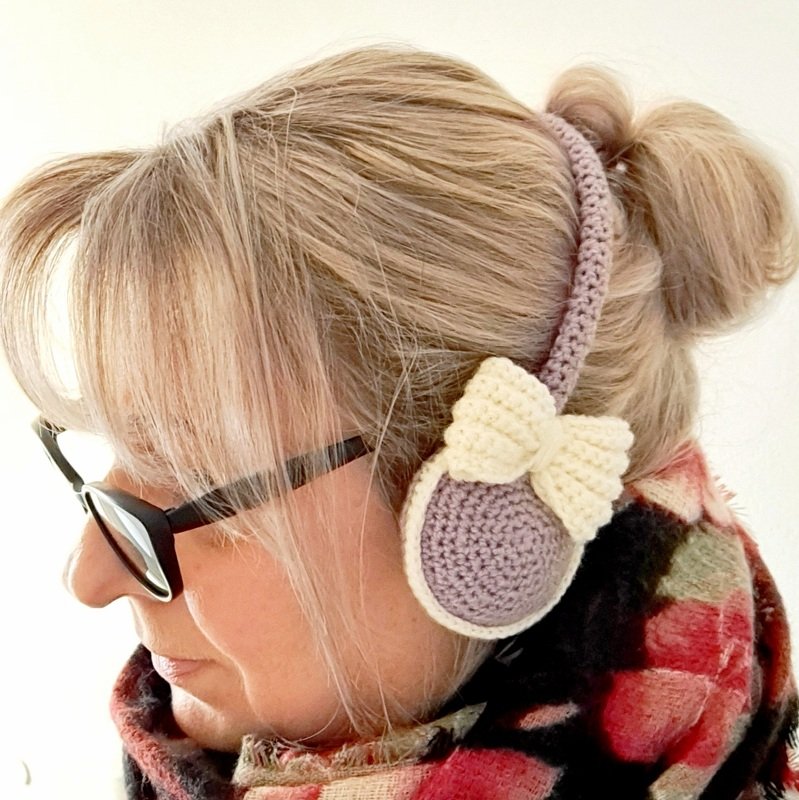 Ohrenwärmer häkeln - Häkelanleitung PDF - Bild 4