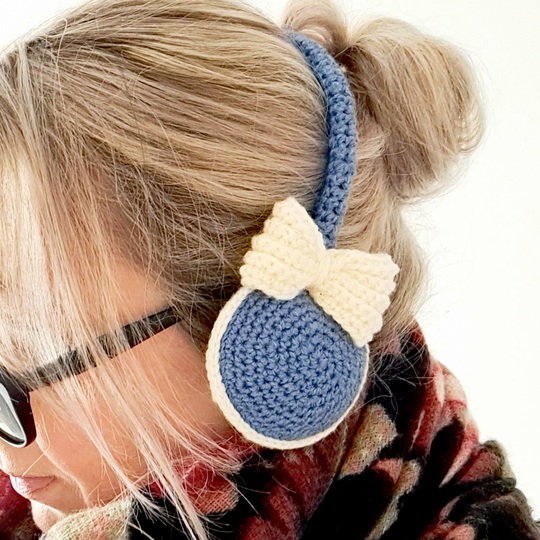 Ohrenwärmer häkeln - Häkelanleitung PDF